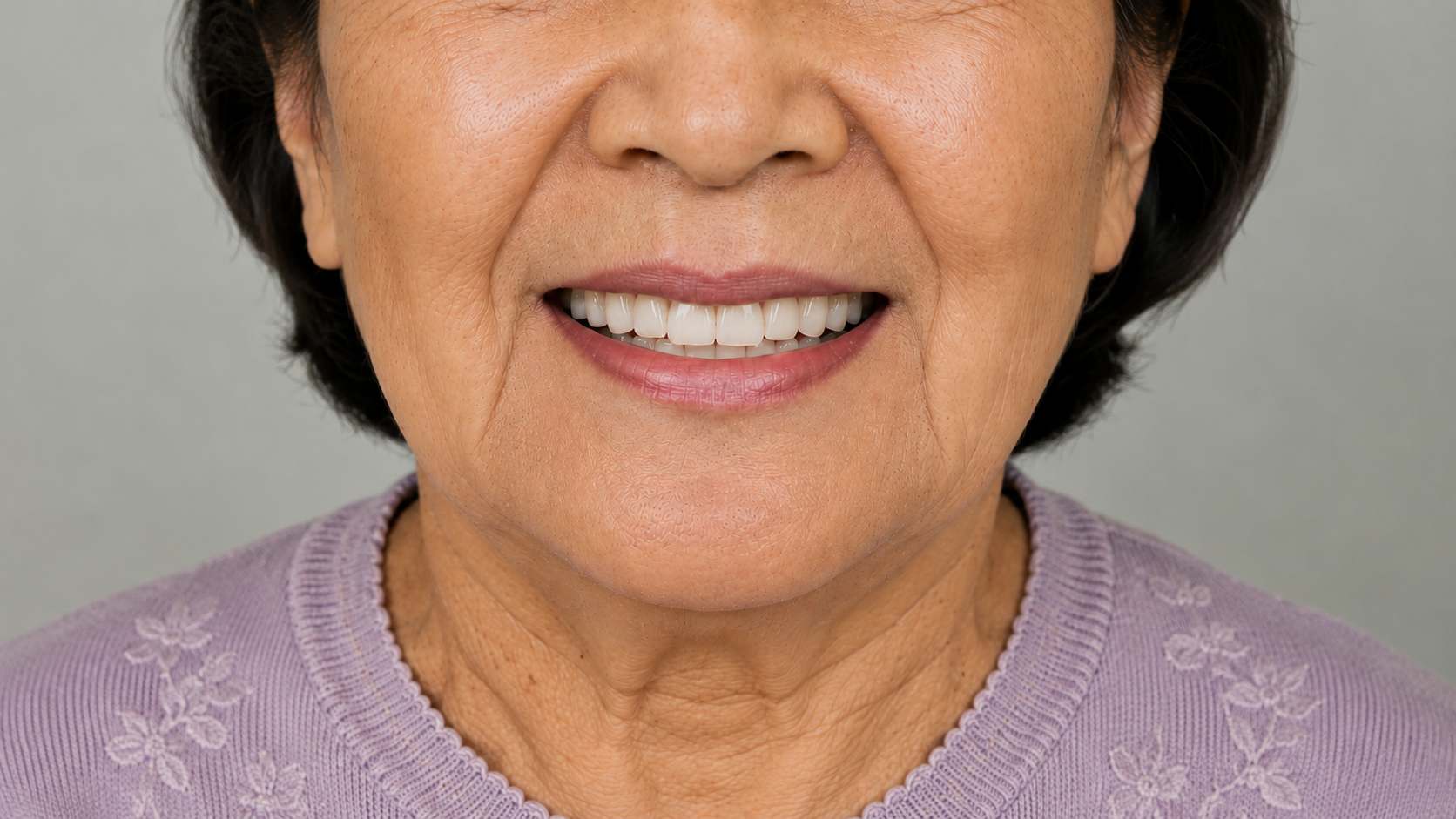 Full-arch implant precise diagnosis
